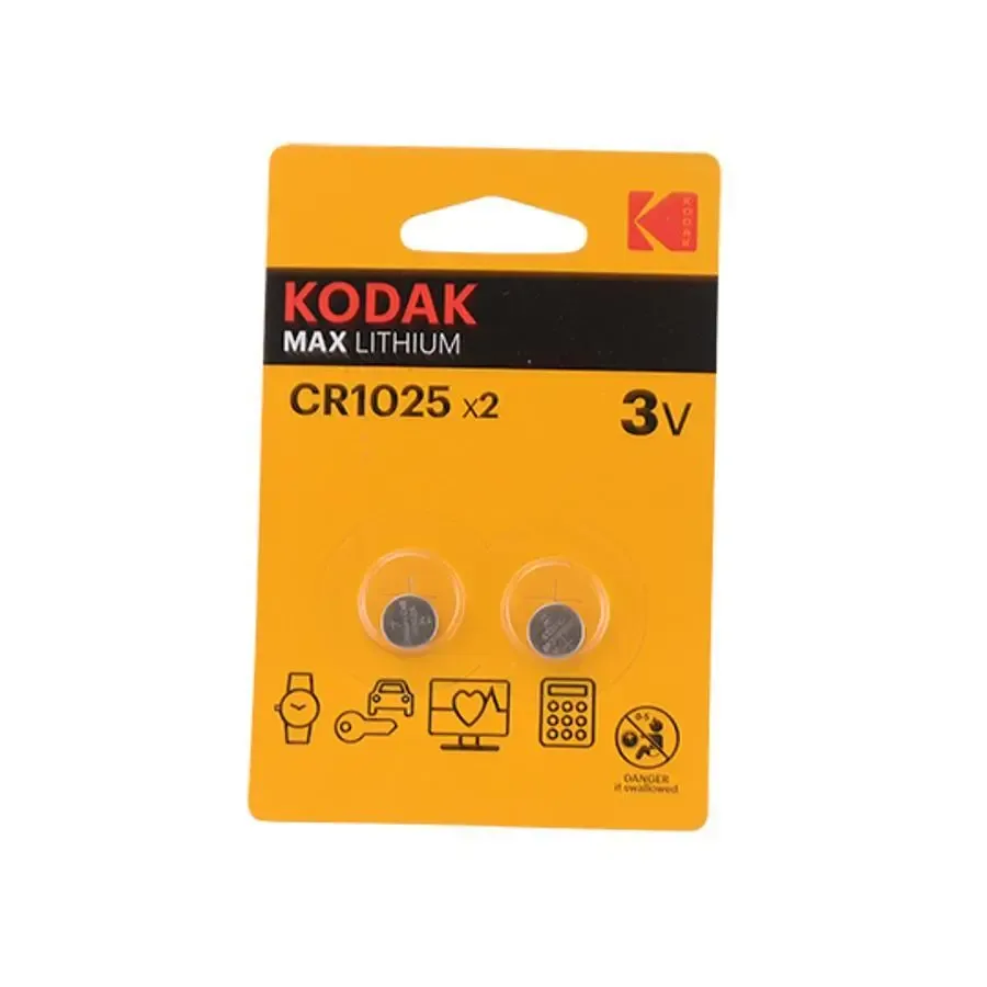 Batterien Kodak Lithium Cr1025 (x2)