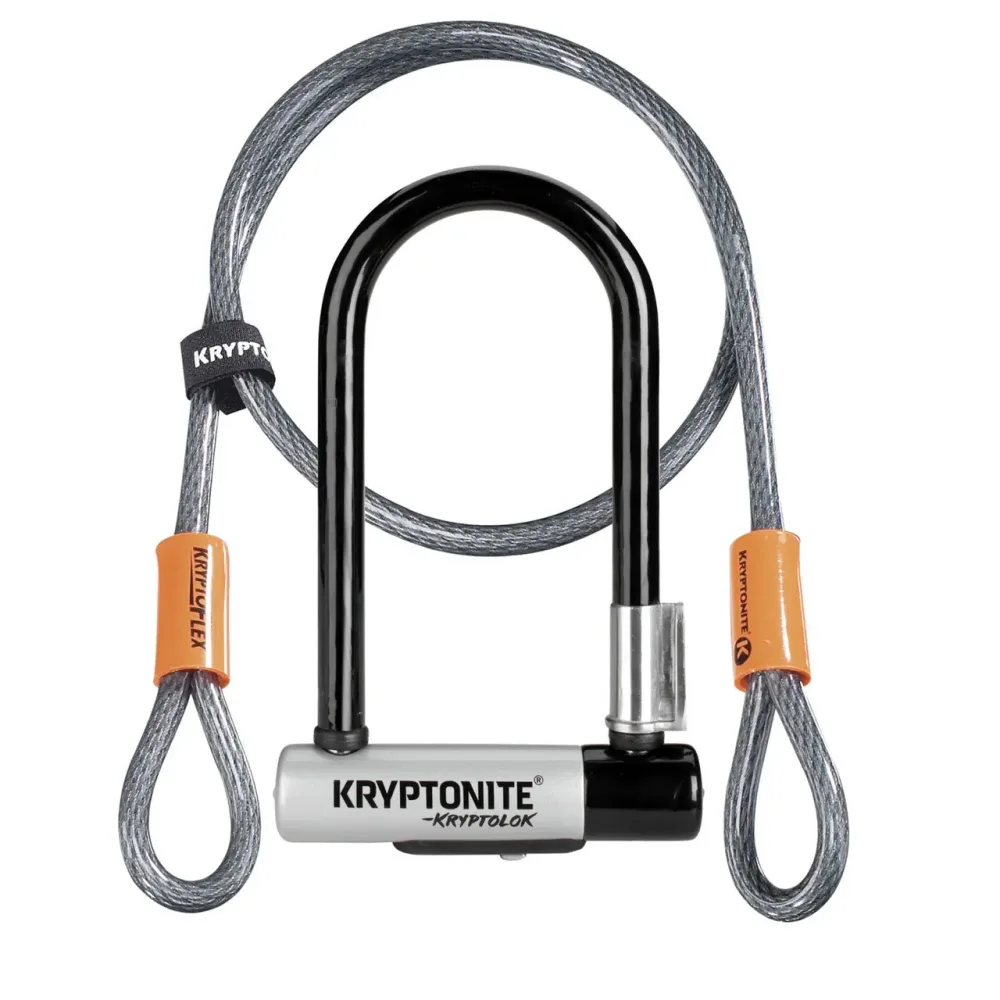 Kryptonite Bügelschloss KryptoLok Mini-7 Grau