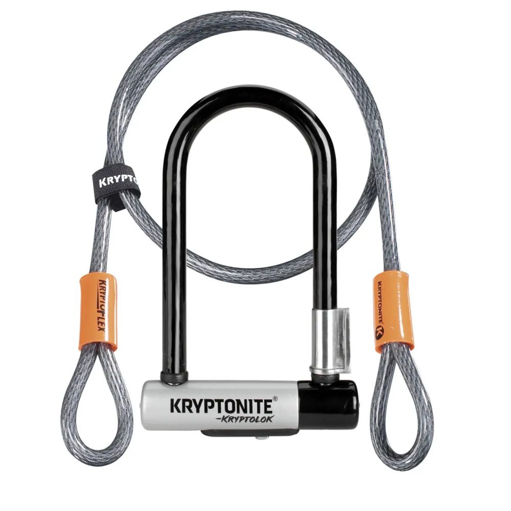 Kryptonite Bügelschloss KryptoLok Mini-7 Grau
