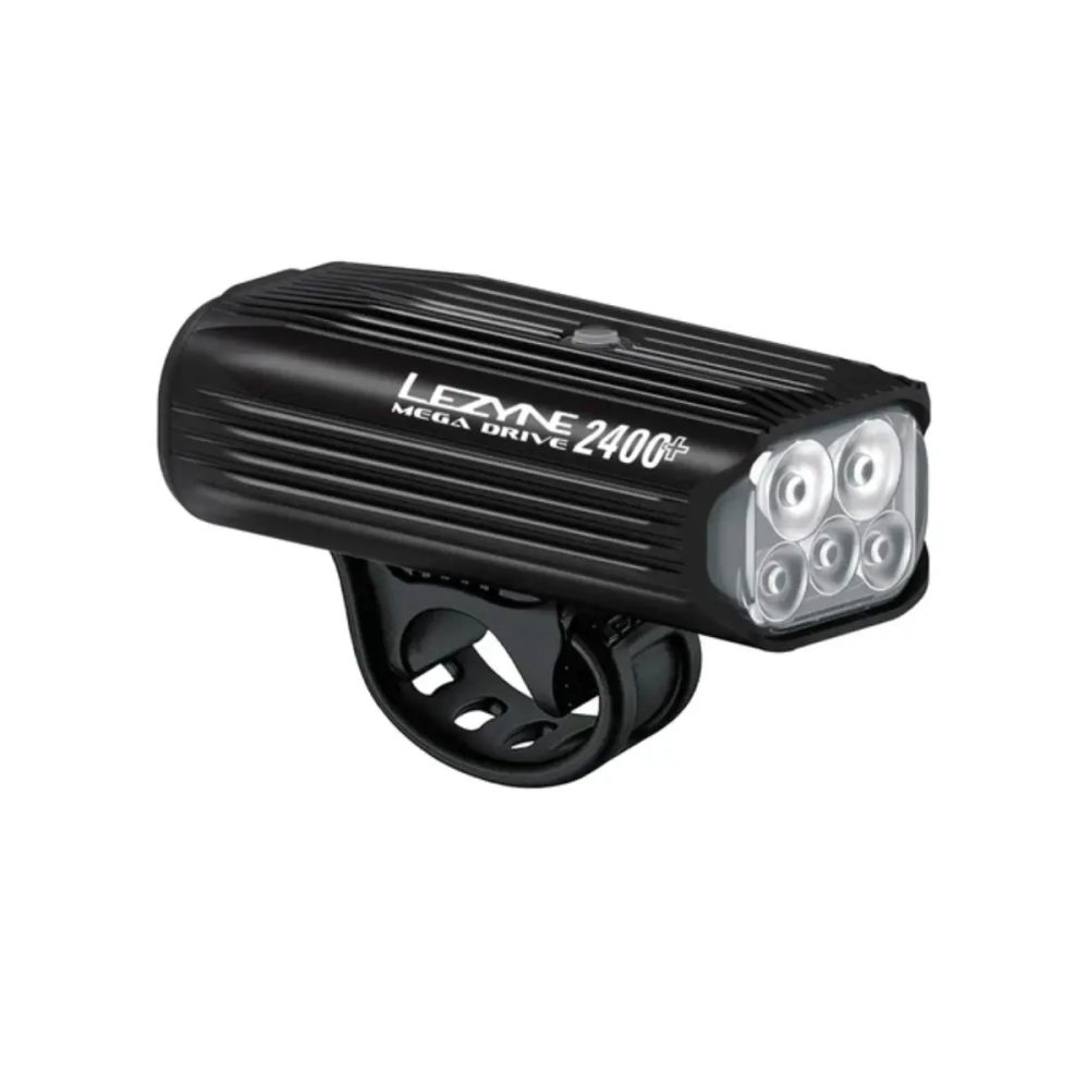 Lezyne Mega Drive 2400+ Frontlicht Schwarz, Herren, Größe: ONE SIZE