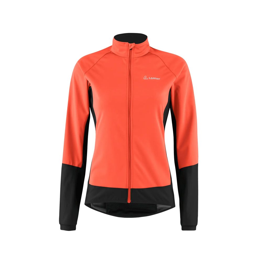 LÖFFLER Damen Winter Radjacke Alpha Airblocc Light koralle | 42