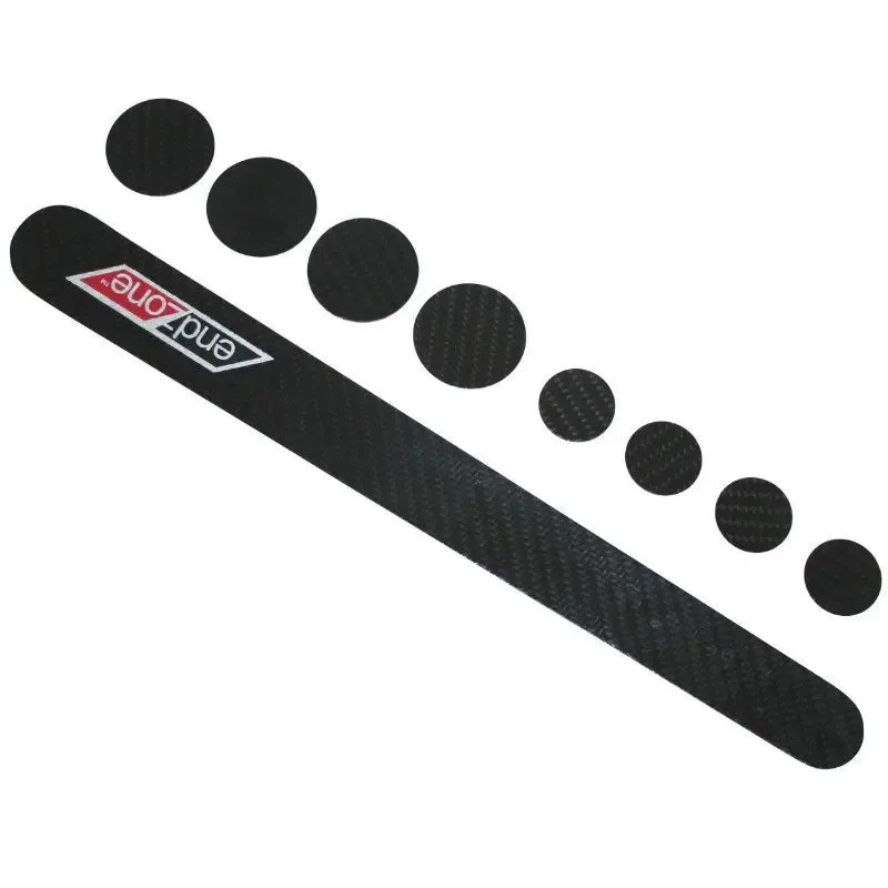 Set von 8 Rahmenschutzaufklebern Carbon P2R S1