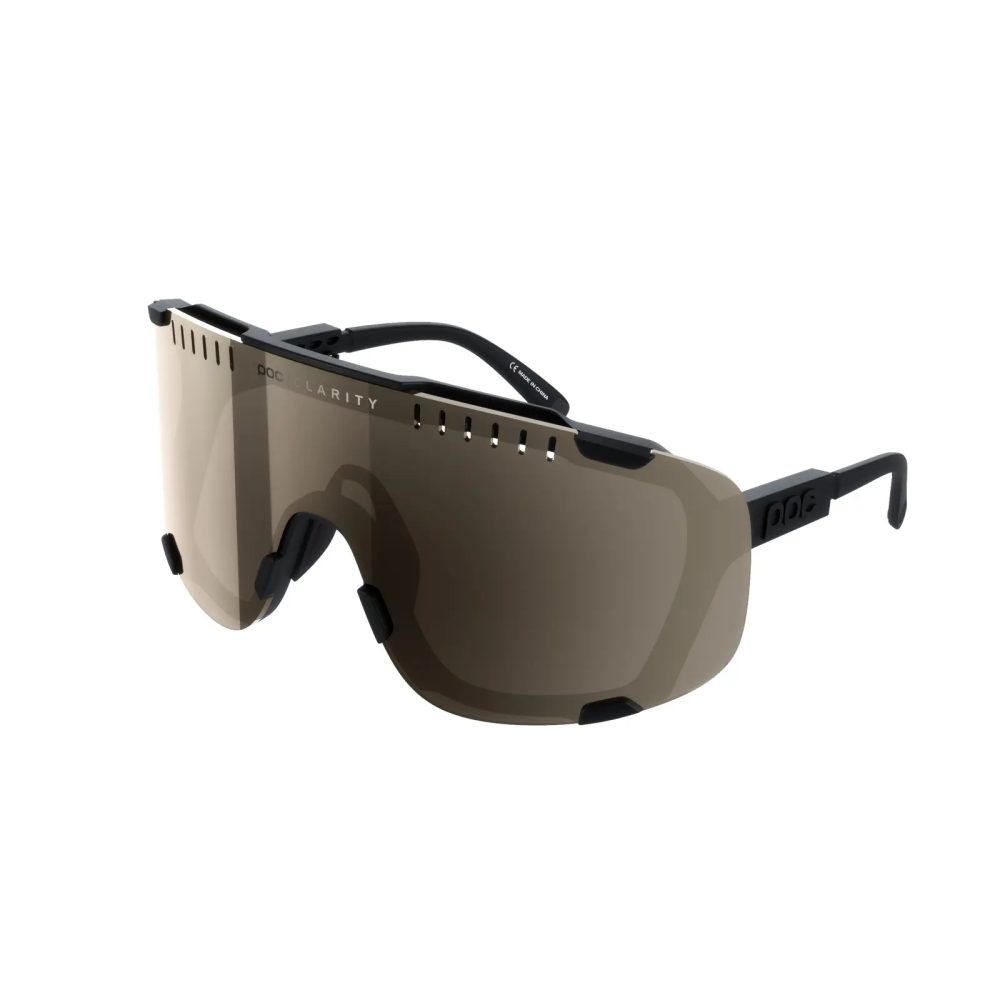 POC Devour Sonnenbrille - Uranium Black/Clarity Trail/Partly Sunny Silver