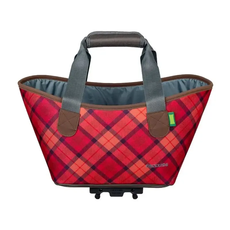 Hintere Fahrradtasche zur Befestigung des Gepäckträgers Racktime Agnetha snap-it 34 x 26 x 37 cm