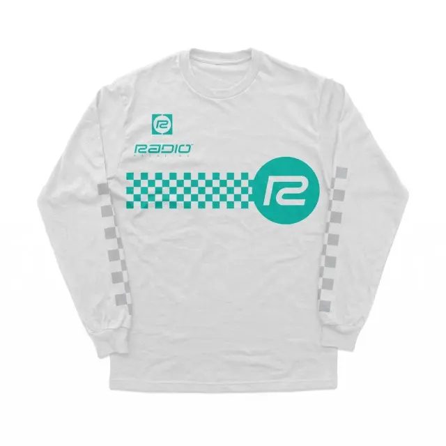 Langarmshirt Radio Race Checker