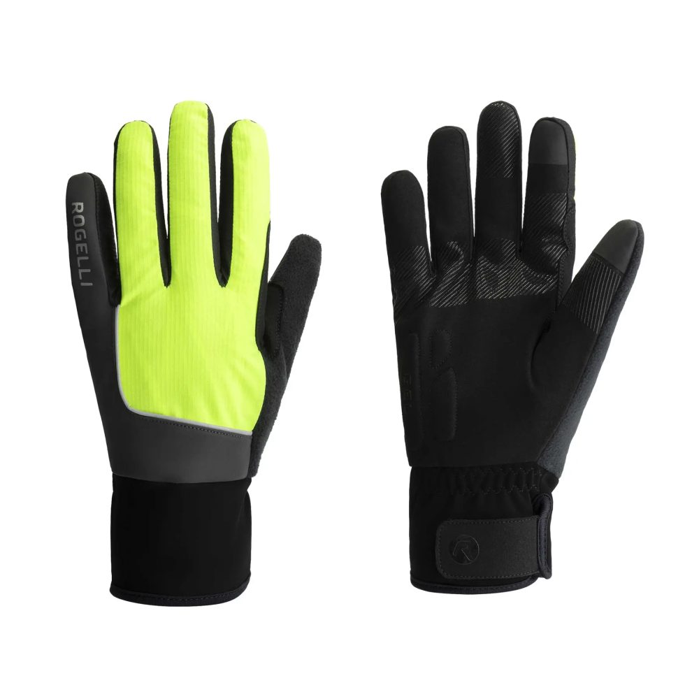 Lange Handschuhe Rogelli Essential HI VIS