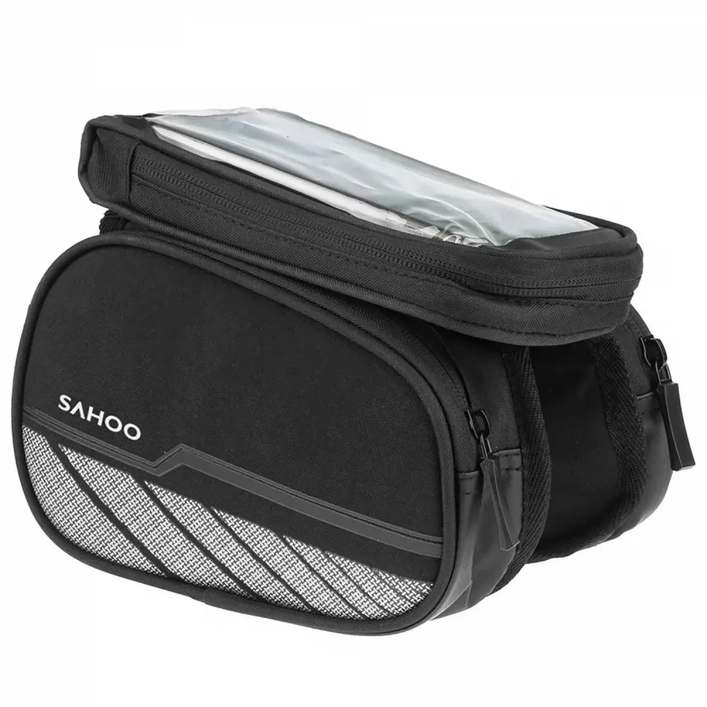 Wasserdichte Satteltasche mit Touchscreen-Deckel für Mobiltelefone Roswheel Sahoo