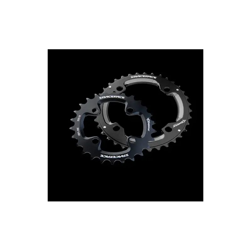 Race Face Turbine Chainring 64 BCD 11-fach schwarz 24 Zähne 2019 Kettenblätter