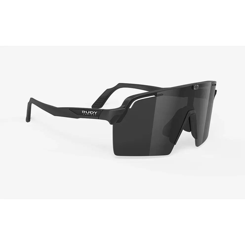 Rudy Project Germany GmbH Rudy Project SP981006-0000 SPINSHIELD PRO Unisex-Sonnenbrille Halbrand Monoscheibe Kunststoff-Gestell, Schwarz