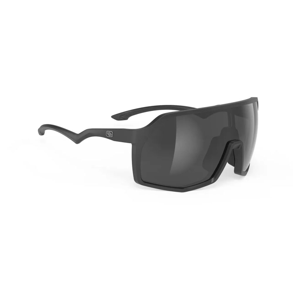 Rudy Project Germany GmbH Rudy Project SP991006-0000 THUNDER Unisex-Sonnenbrille Vollrand Monoscheibe Kunststoff-Gestell, Schwarz
