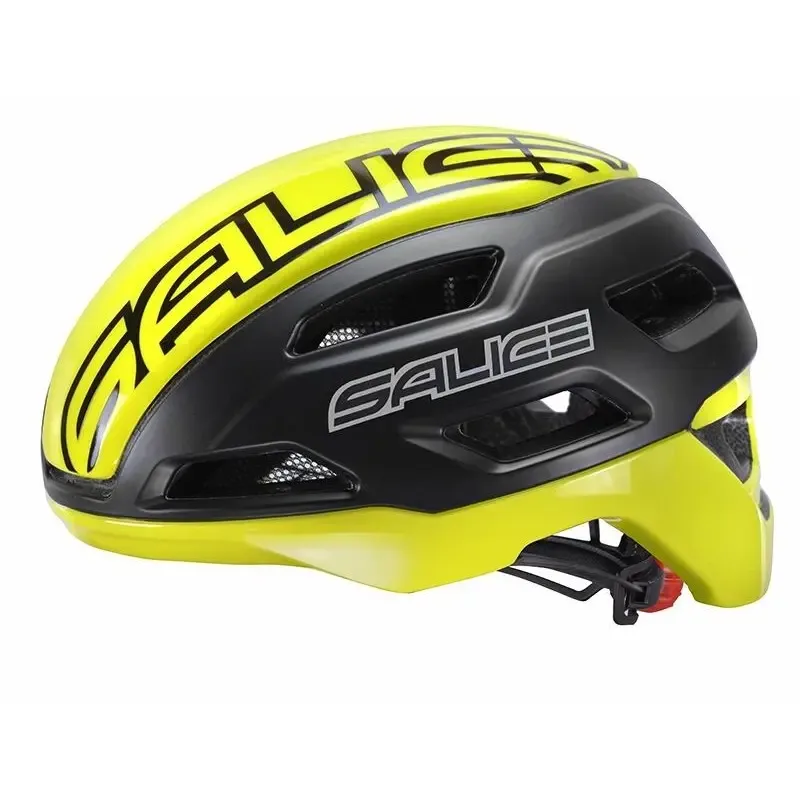 Salice Velohelm Stelvio - black-yellow