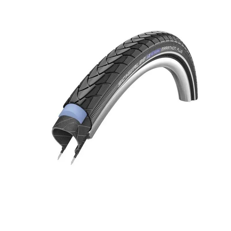 Schwalbe Marathon Plus SmG AX 20 x 1.75 Fahrradreifen Schwarz, Herren, Größe: ONE SIZE