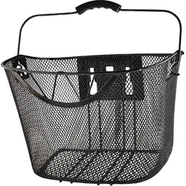 Clip-on Fahrradtasche aus Stahl mit Gitter zur Befestigung am Lenker Sélection CGN Cycle XXL 22/25.4/31.8