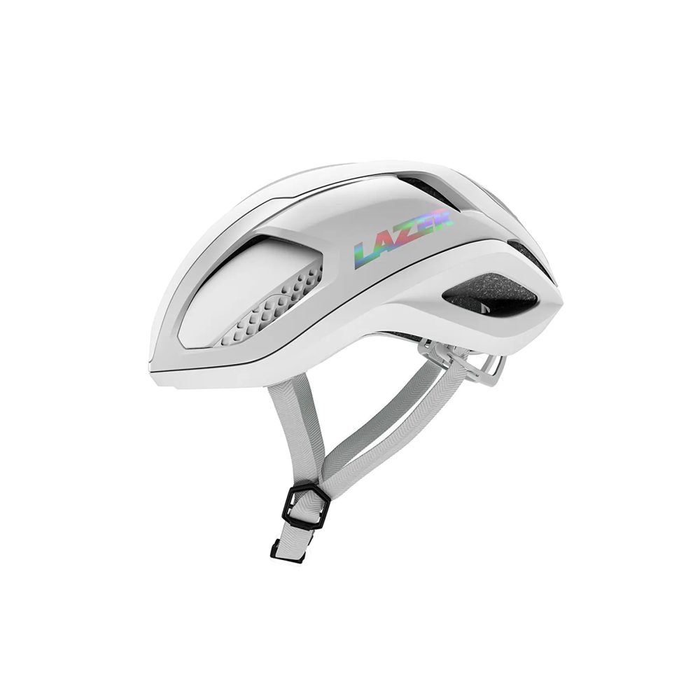 LAZER Unisex Road Vento KinetiCore Helm - pure white