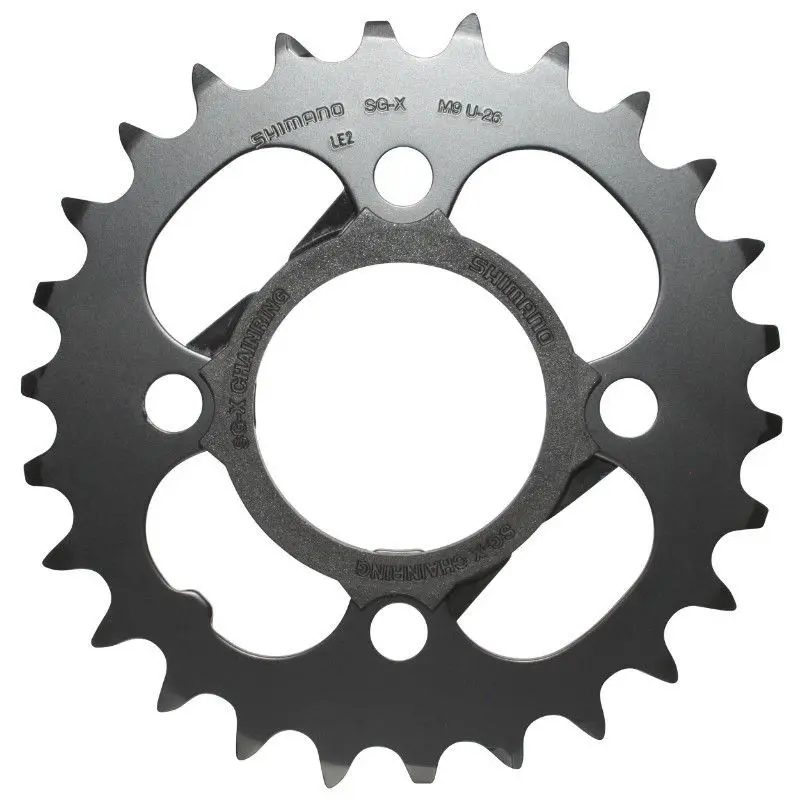 Shimano Acera FC-M391 Kettenblatt mit Kettenschutz schwarz 26 Zähne 2019 Kettenblätter