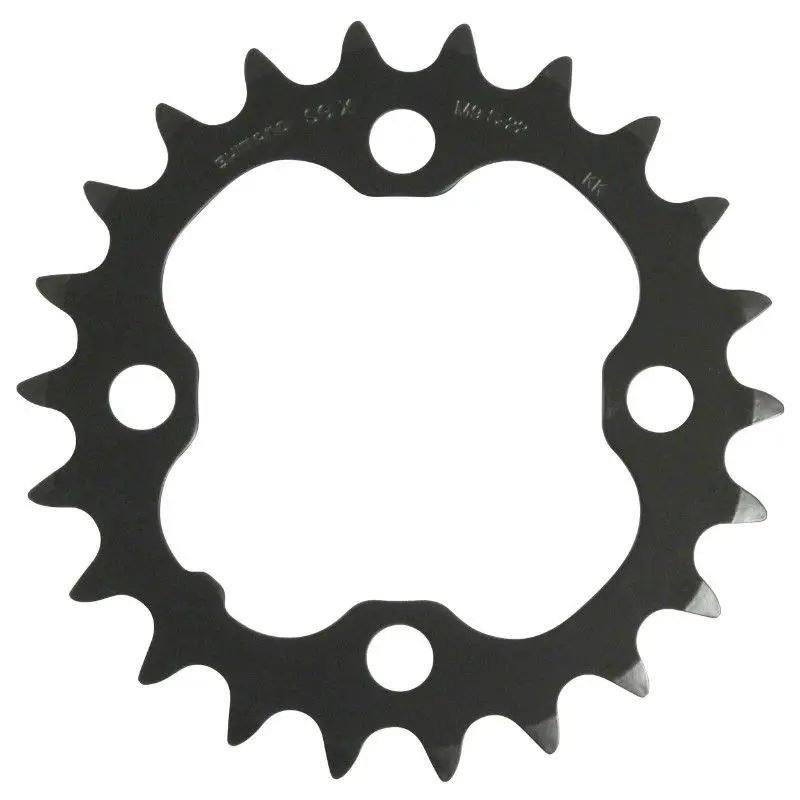Shimano Deore FC-M590 Kettenblatt schwarz 22 Zähne 2019 Kettenblätter
