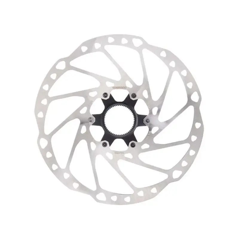 SHIMANO Fahrrad Bremsscheibe Deore RT64 203mm CL silber