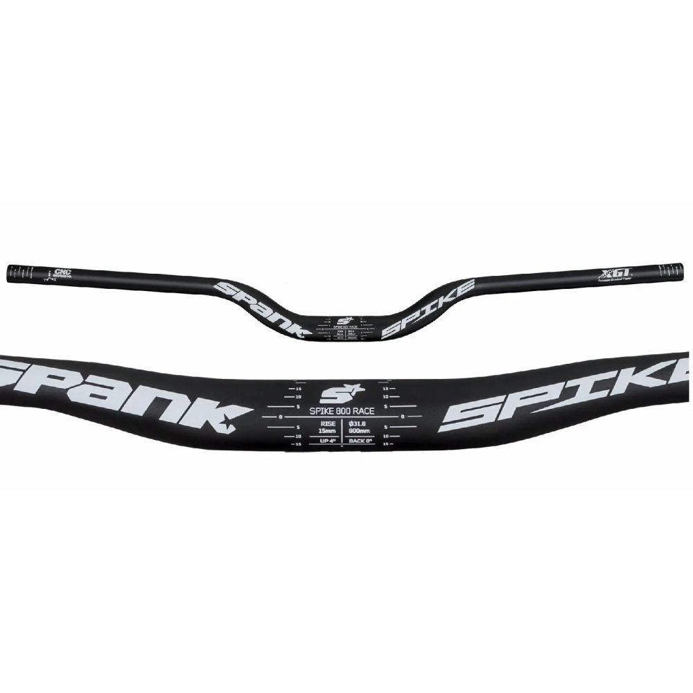 Spank Spike 800 Race Lenker Ø 31,8 mm shotpeen black 50mm 2019 MTB Lenker