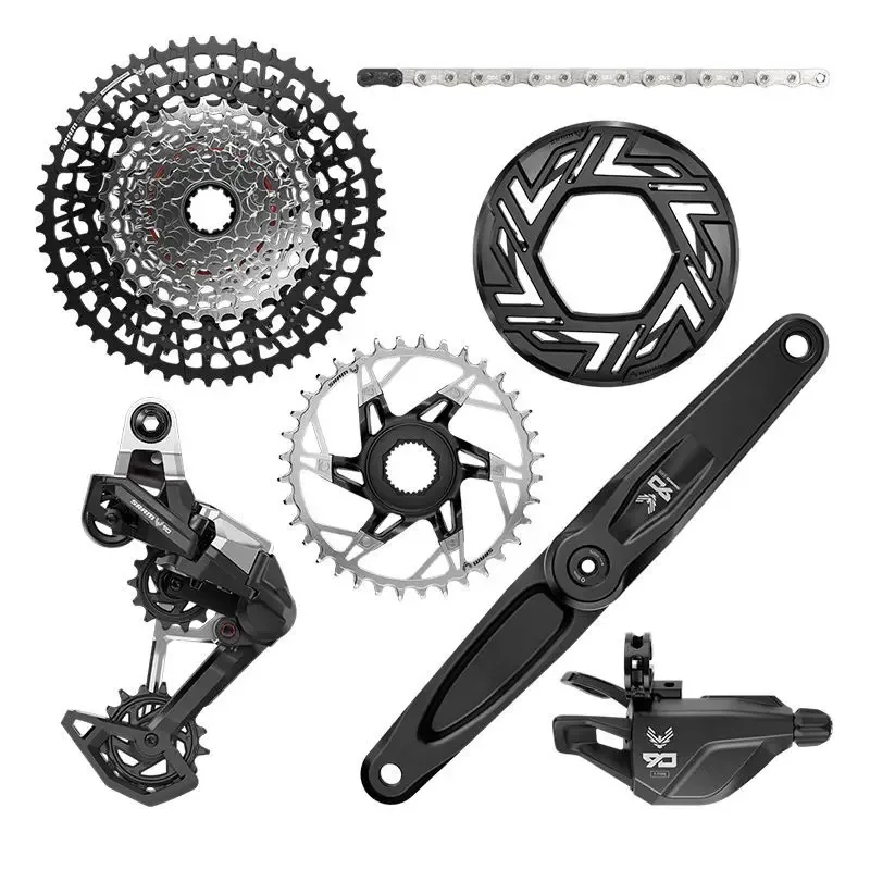 Vollständige Gruppe Fahrrad Sram Eagle 90 104BCD (x5)