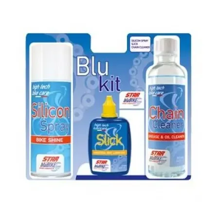 Kettenreinigungsset Star BluBike Blue
