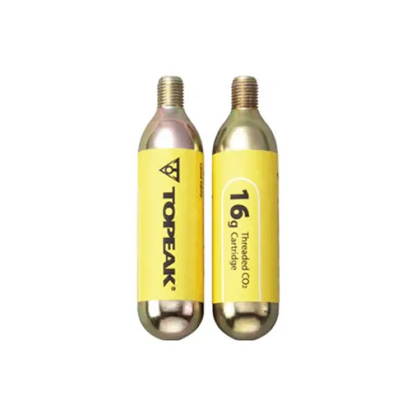 co2-Patronen Topeak Cartridge 16g Threated 2 pieces