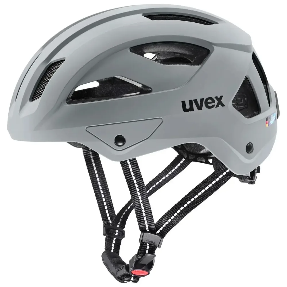 uvex city stride Velohelm Grau, Herren, Größe: 56-59