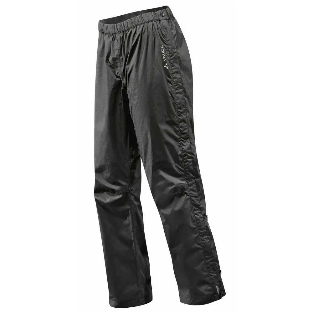VAUDE - Fluid Full-Zip Pants S/S, 42, Schwarz