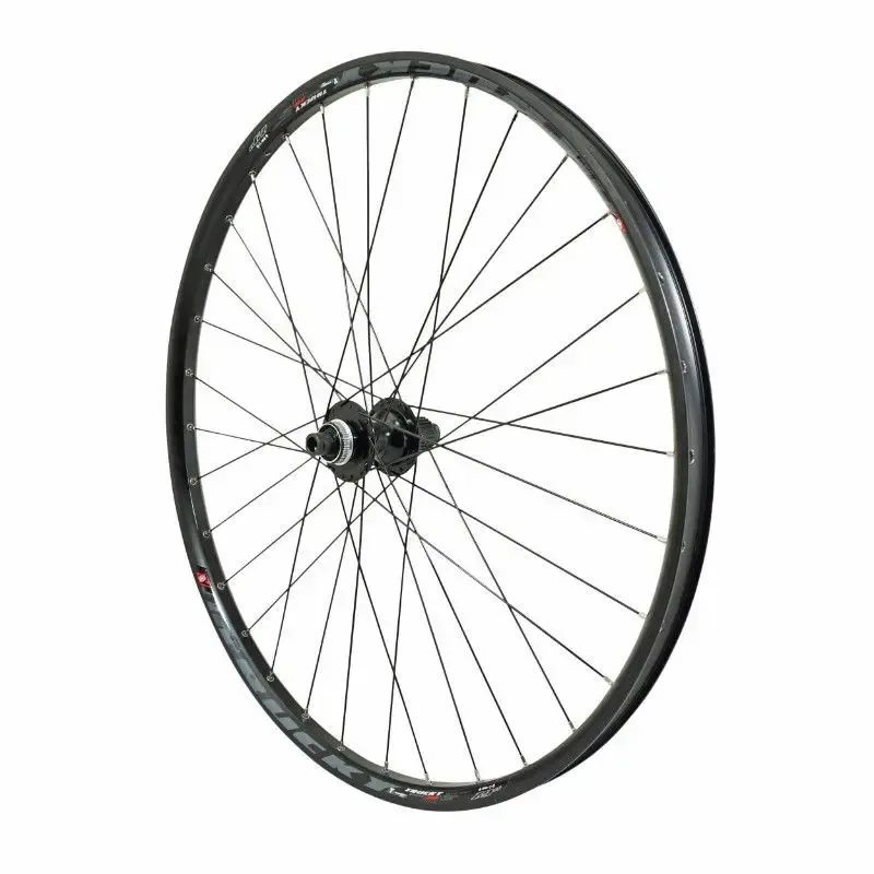 Hinterrad MTB-Radnabe (tubeless- und tubetype-kompatibel) für Steckachse 12-142 für 29er Reifen x 2.00-2.50 - Innenfelge 30 mm Velox Trucky 30 Disc Centerlock Mt510 12V. Microspline