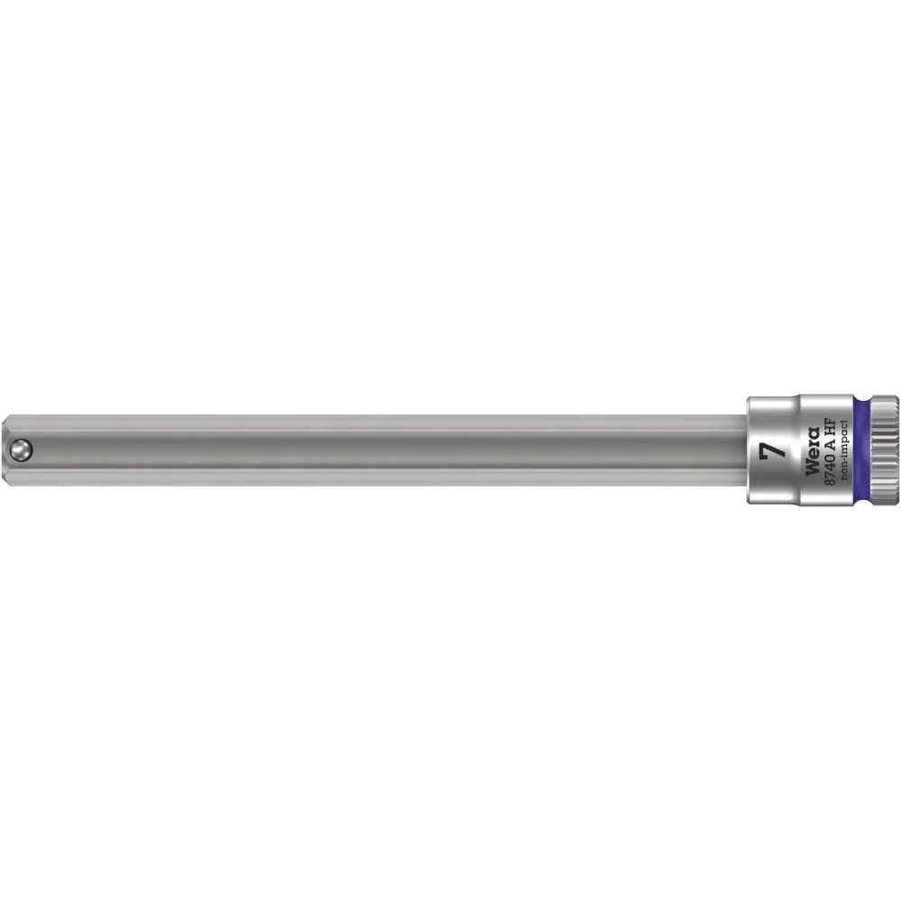 Wera 8740 A 05003338001 Innen-Sechskant Steckschlüssel-Bit-Einsatz 6 mm 1/4 (6.3 mm)