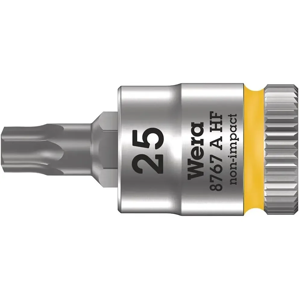 Wera 8767 A 05003365001 Innen-Sechsrund (TX) Steckschlüssel-Bit-Einsatz T 25 1/4 (6.3 mm)