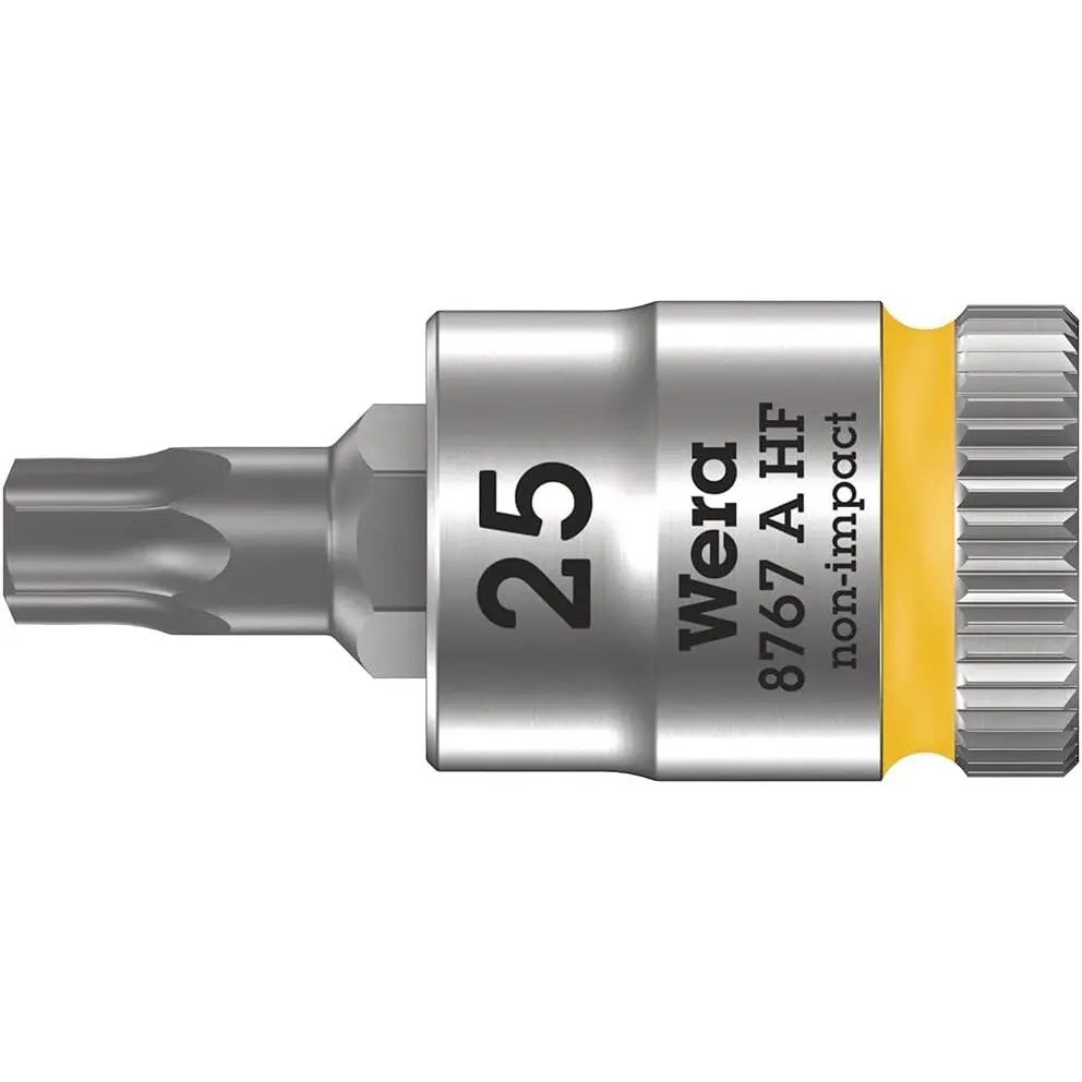 Wera 8767 A 05003365001 Innen-Sechsrund (TX) Steckschlüssel-Bit-Einsatz T 25 1/4 (6.3 mm)
