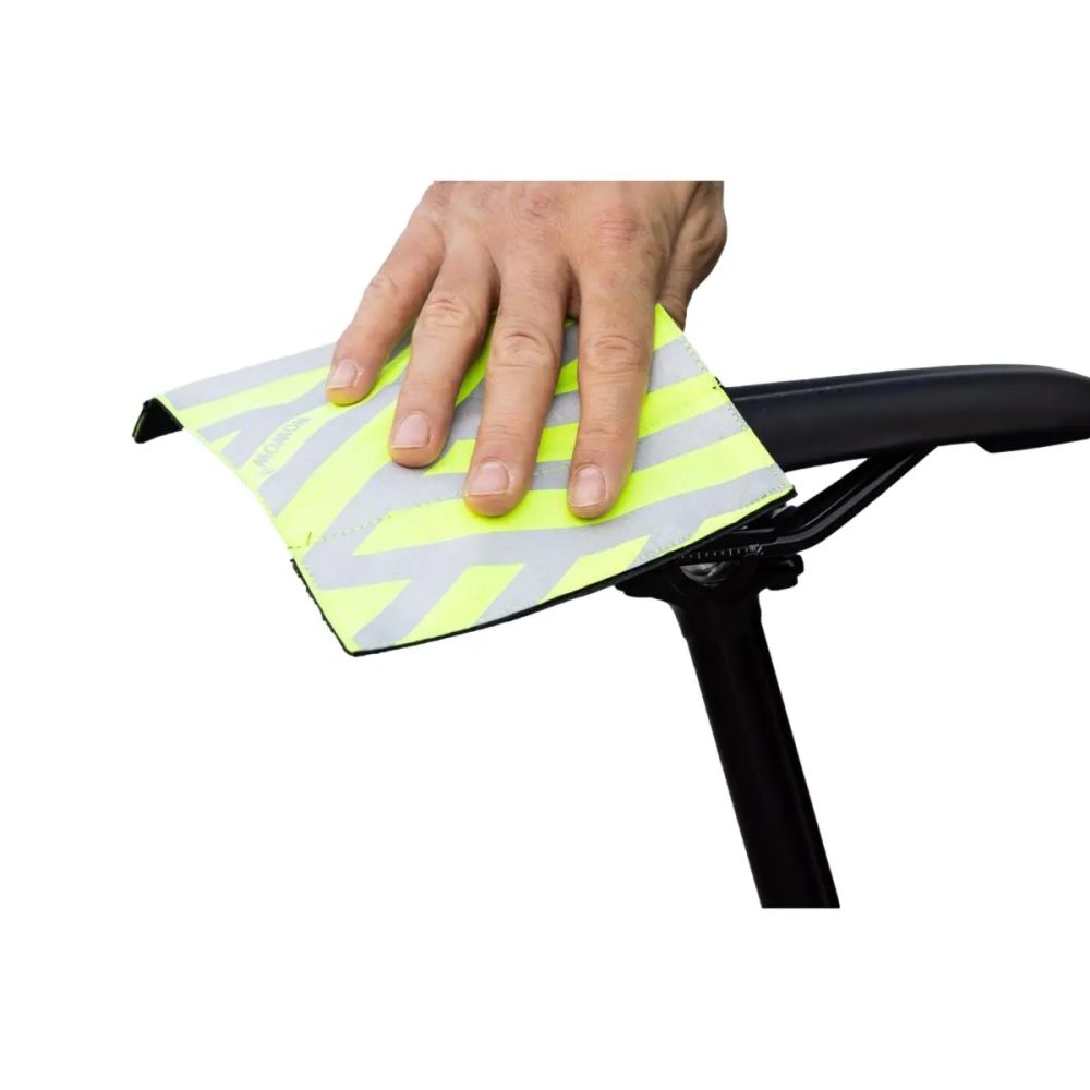 Bande reflektierend für Rucksack & Fahrrad doppelt Mikrofaser absorbierend Wowow