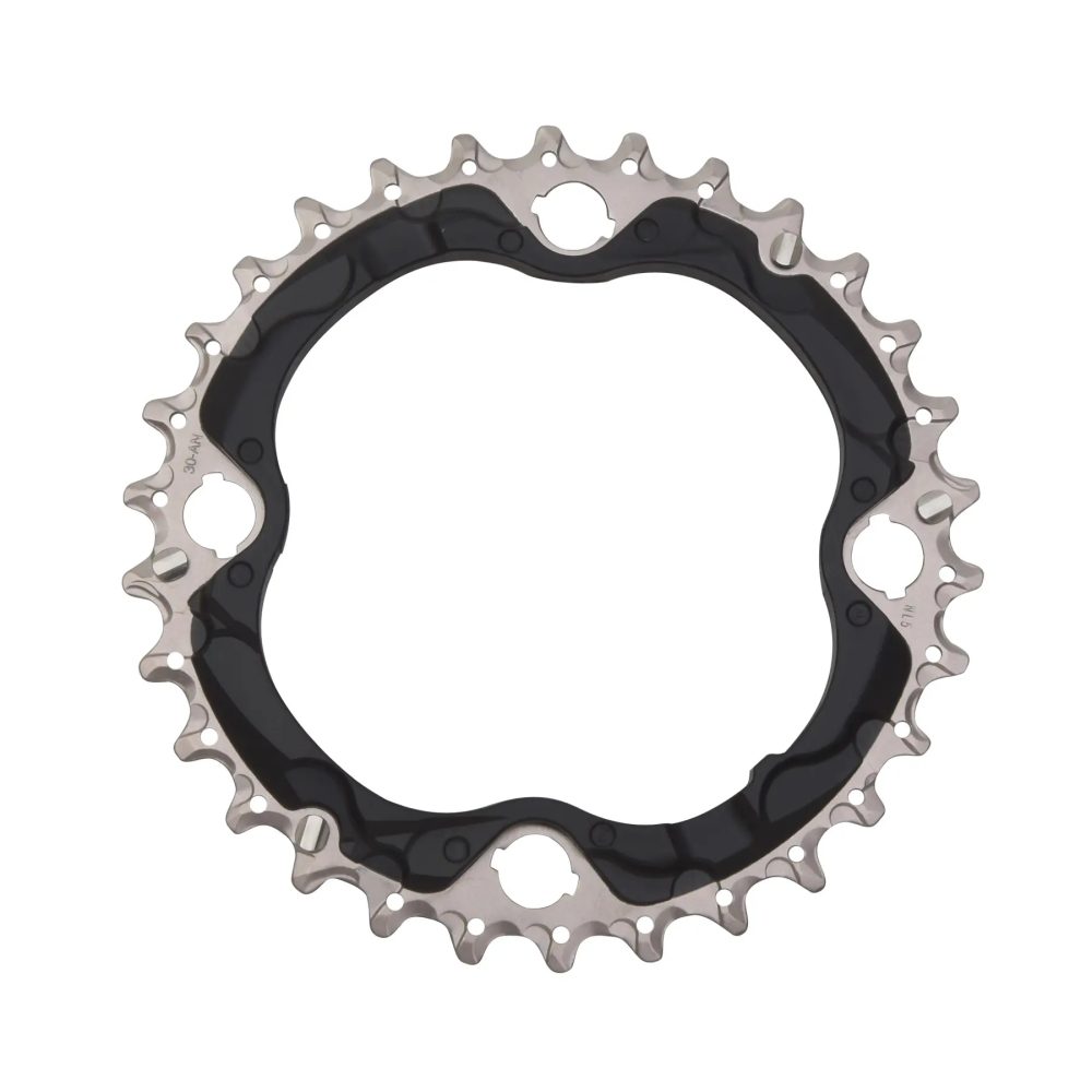 Shimano SLX FC-M672/FC-M622 Kettenblatt AN 96mm schwarz 30 Zähne 2019 Kettenblätter