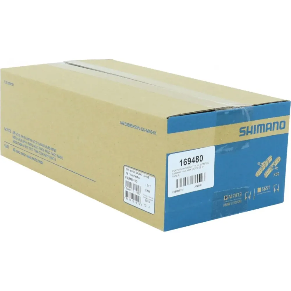 Sätze von Bremsschuhen ( 50 Paare) Shimano M70T3 (x50)