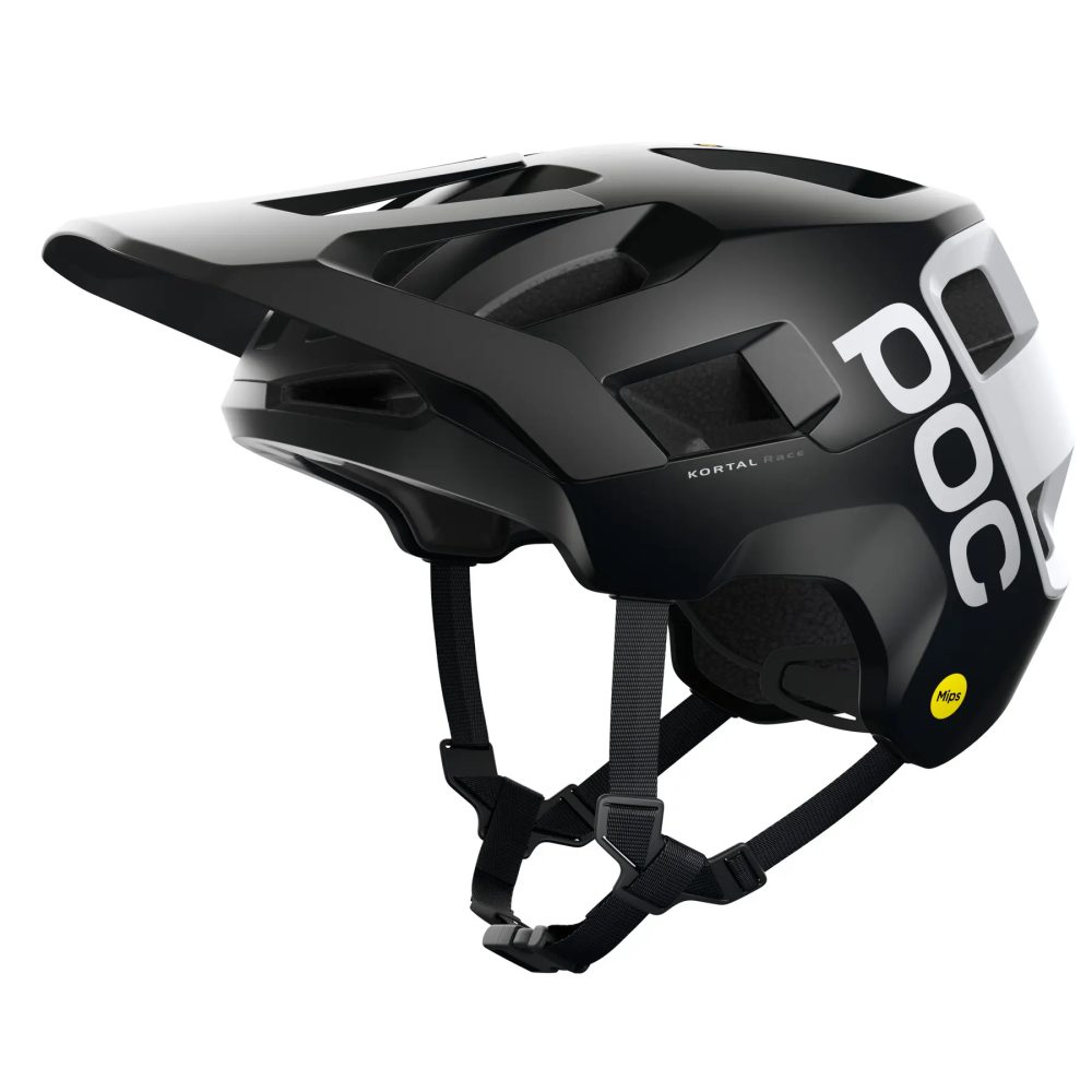 POC Kortal Race MIPS Velohelm - Uranium Black / Matt Hydrogen White