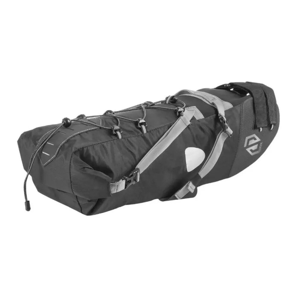 Satteltasche - Seatpack Fahrrad medium wasserdicht Klettverschluss Gist Skuad 46 x 9 x 11 cm 5kgs