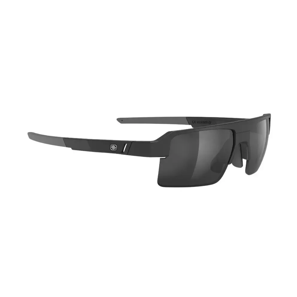 Rudy Project Germany GmbH Rudy Project SP871006 SIRIUS Unisex-Sonnenbrille Halbrand Eckig Kunststoff-Gestell, Schwarz