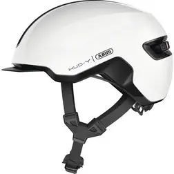 ABUS Velohelm HUD-Y - Shiny White