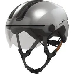 Abus Velohelm HUD-Y ACE - gleam silver