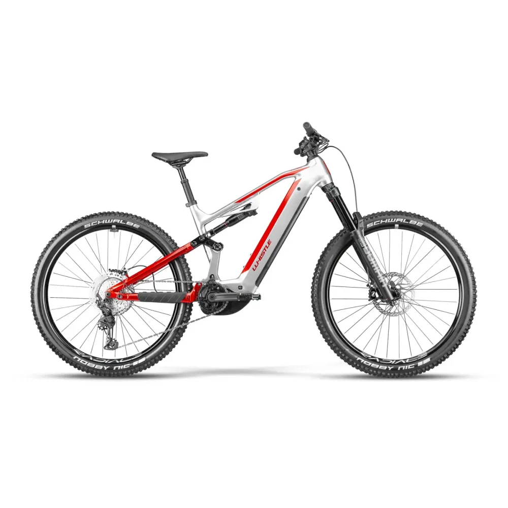 Elektrofahrrad Whistle B-Rush A8.5 Shimano XT RD-M8100 12V