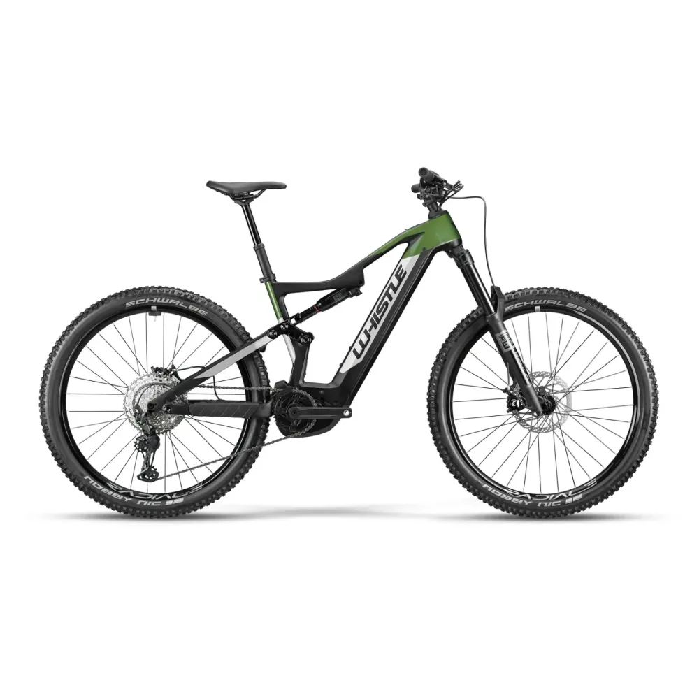 Fahrrad Whistle O-Rush C6.5 Shimano XT RD-M8100 12V