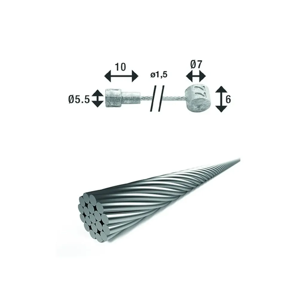 Bremskabel mit doppeltem Anschluss XLC BR-X86