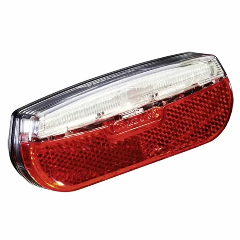 Batteriebetriebenes LED-Rücklicht mit Positionslicht Trelock trio flat ls812