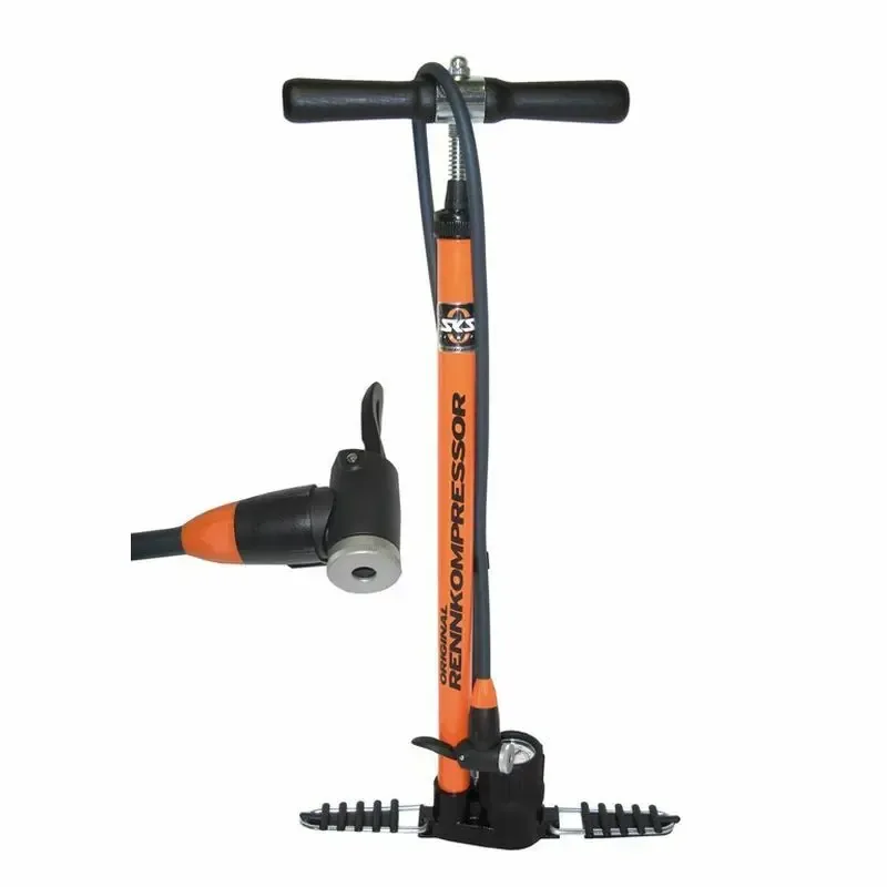 Fußpumpe mit Manometer SKS Kompressor