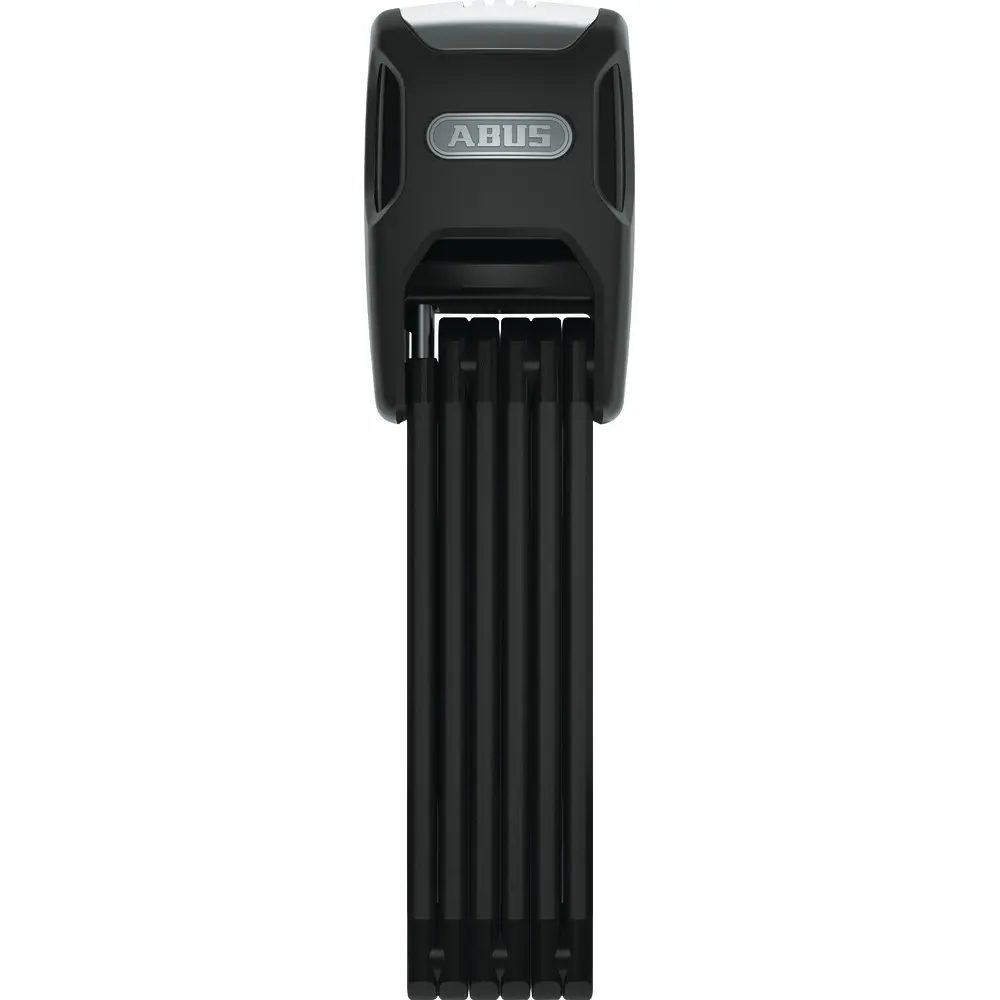 Abus Faltschloss Bordo Alarm 6000KA/90 mit Halter SH 6000/90 - schwarz