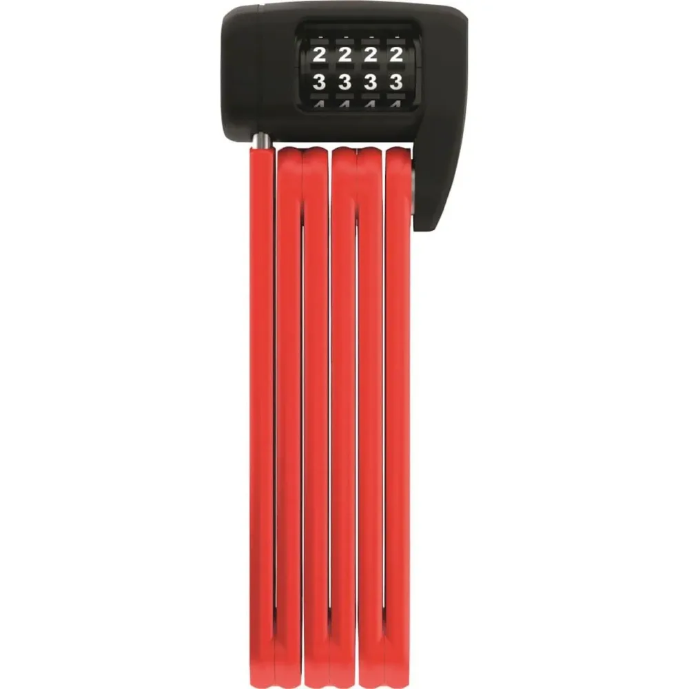 ABUS Fahrrad-Faltschloss BORDO? Lite 6055/85  Combo rot