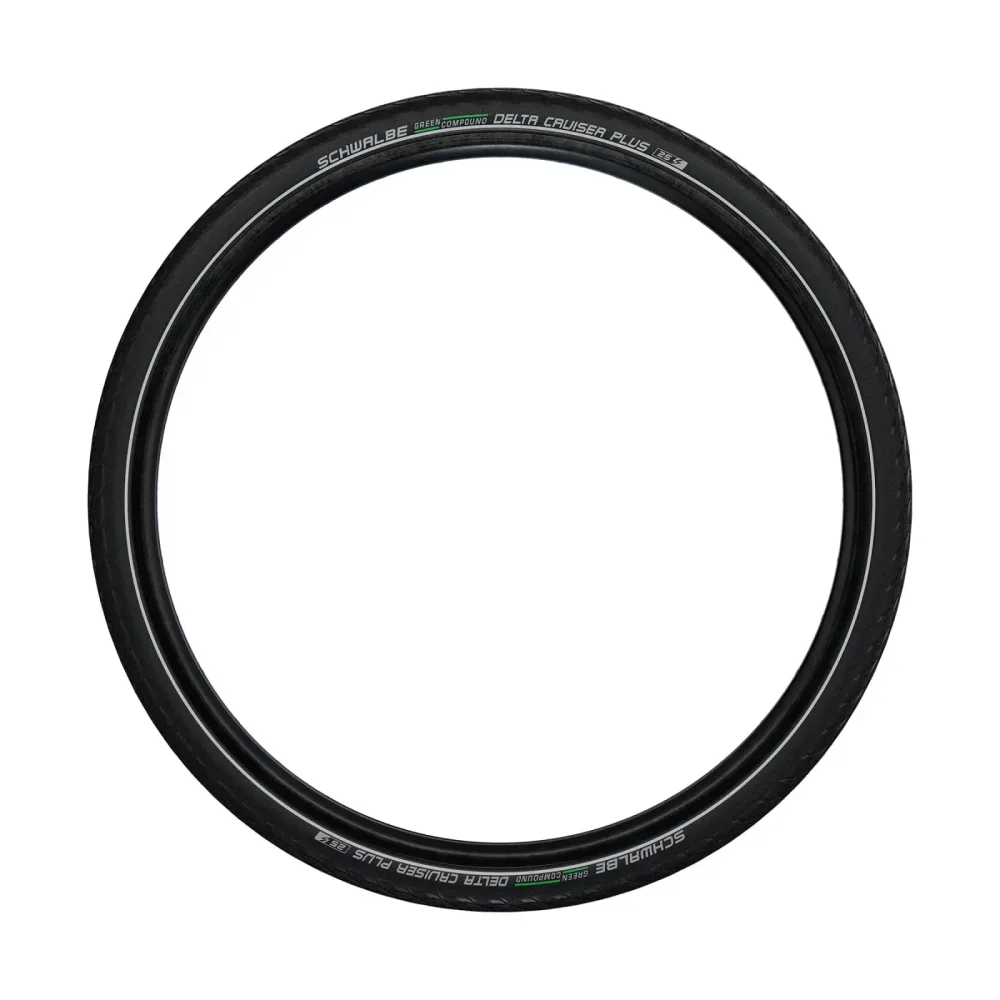 Starrer Reifen mit Reflektoren Schwalbe Delta Cruiser Plus Active Punctureg. Twinskin 50-559
