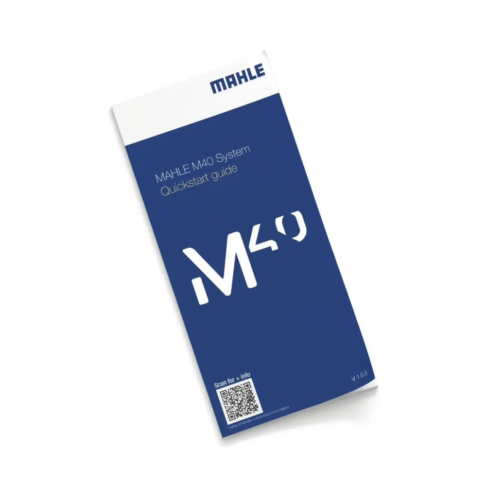 Guide de démarrage Mahle M40