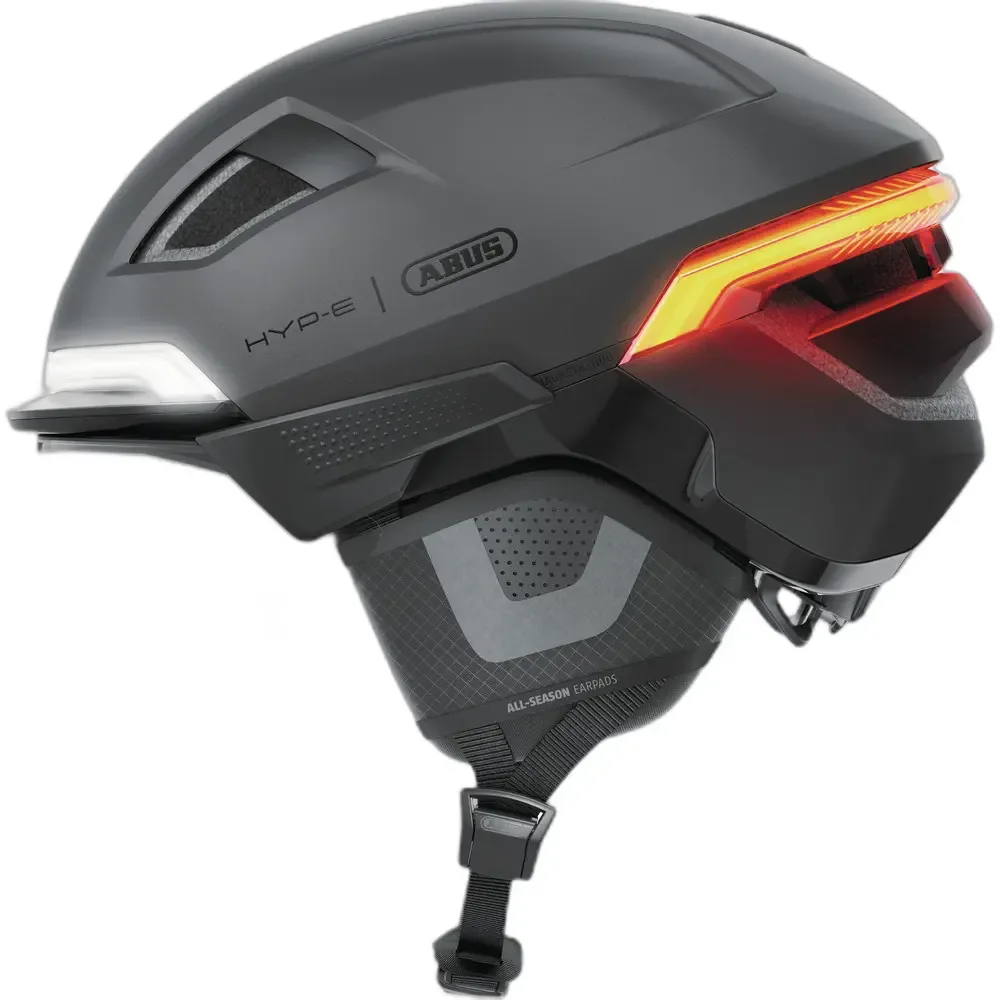 ABUS Fahrradhelm HYP-E BL.ACE grau | 51-54CM