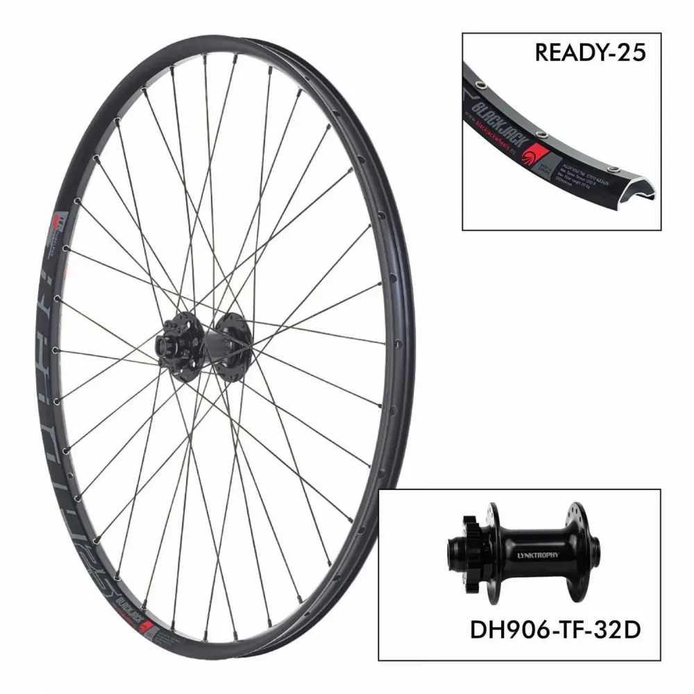 Fahrradrad Black Jack D.Ready25 32H - DH906TF